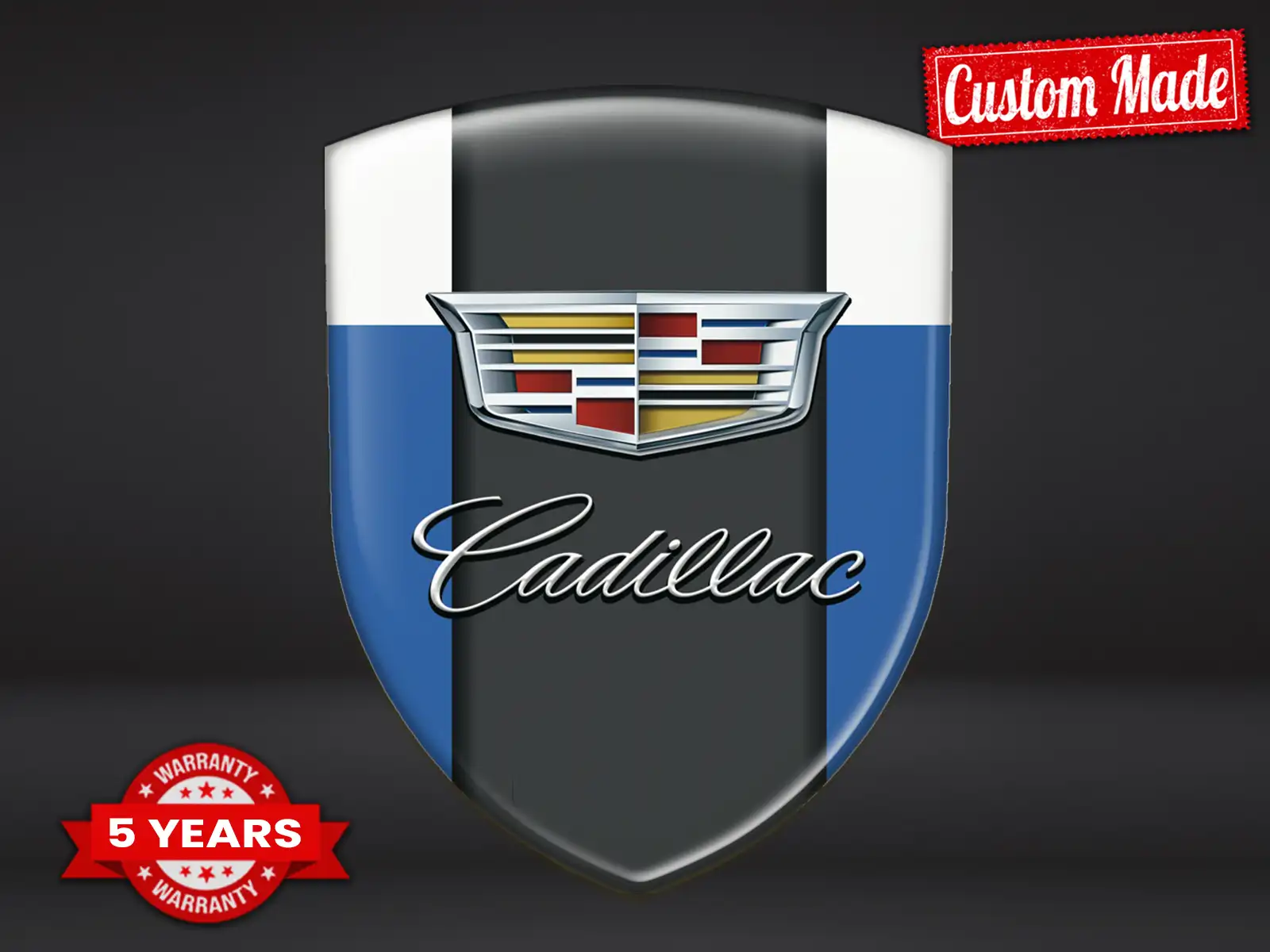 Cadillac Silikon Aufkleber Premium Top Domes SUVs